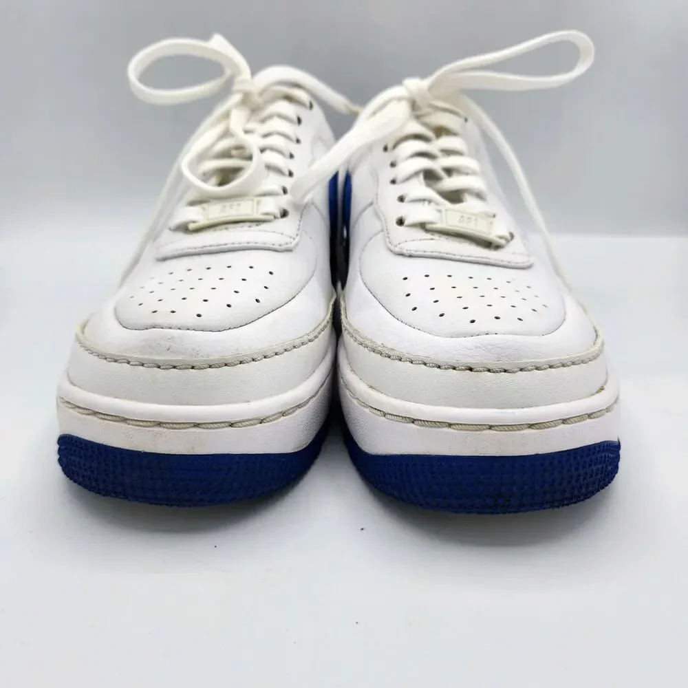 Nike Air Force 1 Jester XX Sneaker Womens 6.5 White Game Royal‎ Blue - Picture 6 of 13